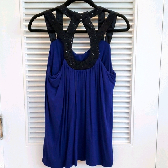 Jack tank top with sequin details on straps - Picture 3 of 6